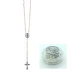 Terço de Pérola 4MM c/fecho e c/ caixa Lombata - Image 4