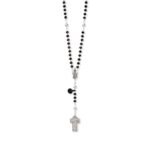 Terço de Cristal  - Disco Pai Nosso em Conta Laminada - Image 23