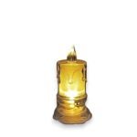 Vela Decorativa c/Led em Acrílico Transparente, vários tamanhos - Image 4