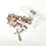 Terço de Cristal Facetado Hexagonal 8MM c/Anilha - Image 6