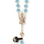 Terço de Cristal  - Disco Pai Nosso em Conta Laminada - Image 54