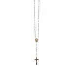 Terço/Fio de Cristal Dourado c/caixa, 6mm - Image 5