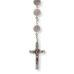 Terço de metal - São BentoMedalhas redondas