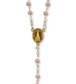 Terço de Pérola Paz c/ Caixa Dourado - Image 3