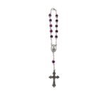 Dezena de Vidro Manchado c/Anilhas e Fecho, 6MM