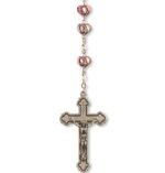 Terço de Metal Formato Coração Nª Srª Resina - Image 13