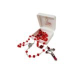 Terço de Cristal c/Rosa em Fimo, 6MM - Image 8