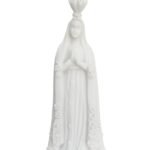 Nª Srª de Fátima Imagem em resina (opaca)