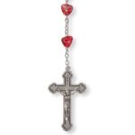 Terço - corações em plástico acrílico - Image 10