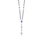 Terço de cristal com pérolas - cruz e passador em esmalte - Image 22