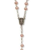 Terço de Pérola Paz c/ Caixa Prateado - Image 4