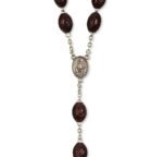 Terço de Madeira Trabalhada Oval - Image 5