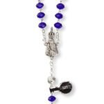 Terço de Cristal  - Disco Pai Nosso em Conta Laminada - Image 62