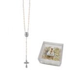 Terço de Pérola 4MM c/fecho e c/ caixa quadrada - Image 4