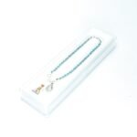 Pulseira de Metal c/ Mini Cristais Strass 3MM c/ Caixa - Image 2