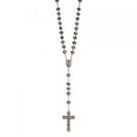 Terço de Metal Formato Coração Nª Srª Resina - Image 15