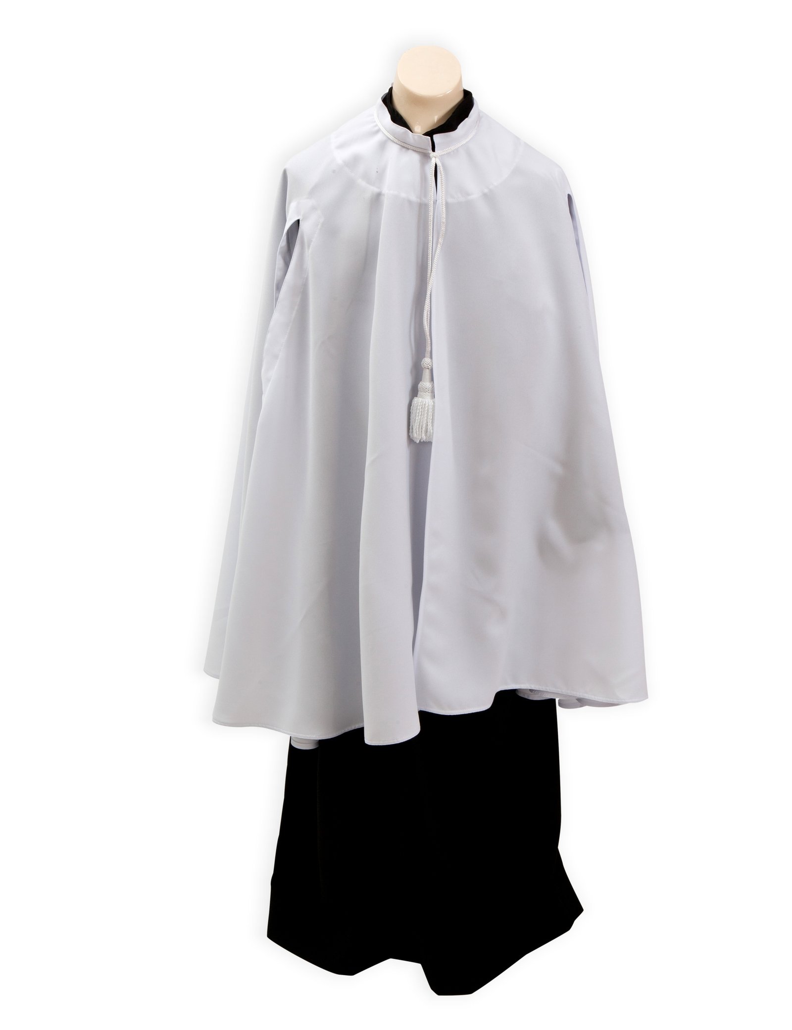 3723381655_PAR-OPA_Branca Capa de procissão em Mini-Mate - 100% Polyester - Image 1