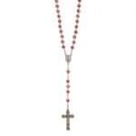 Terço de Cristal Disco Rosas Murano - Image 10