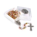 Terço de Pedra Hematite Bicolor c/ Fecho - Image 2