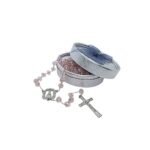 Terço/Fio de Cristal Prateado c/caixa, 8mm - Image 26