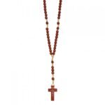 Terço de Madeira Trabalhada