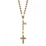 Terço de Metal Laminado Alpaque