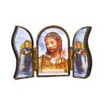 Iman Mini Oratório em Madeira, 4.50cm