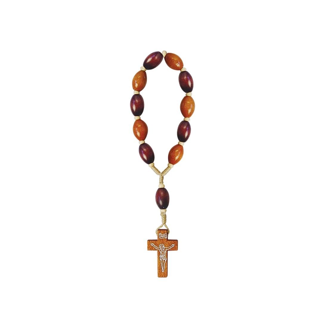 4052115238_D3016CORDA____1_20_(2) Dezena de Madeira Oval c/corda 10/15 - Image 1