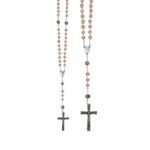 Terço de Cristal c/Pai Nosso Murano,8mm, c/caixa - Image 7