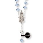 Terço de Cristal  - Disco Pai Nosso em Conta Laminada - Image 45