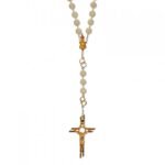 Terço de Pérola Floco de Neve Matrimónio Bicolor - Image 2