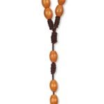 Terço de Madeira com Pai Nosso Metal - Image 2