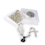 Terço de Alpaque Oval