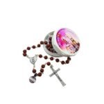 Rosário perfumado feito de rosas verdadeiras - Image 9