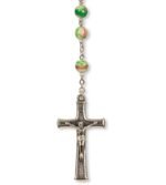 Terço de Vidro Cerâmica Manchado - Image 4