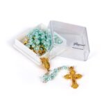 Terço de Pérola Paz c/ Caixa Dourado - Image 6