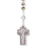 Terço de Cristal  - Disco Pai Nosso em Conta Laminada - Image 31