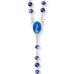 Terço de cristal com pérolas - cruz e passador em esmalte - Image 9