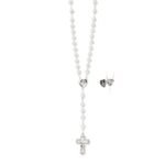 Terço de vidro -com anilhas e relíquia - Image 4