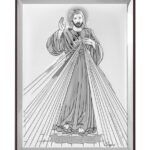 Painel Bilaminado Prata Vaporizada