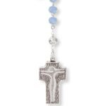 Terço de Cristal  - Disco Pai Nosso em Conta Laminada - Image 52