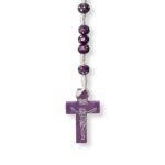 Terço de Madeira - em corda - Florido C/ fecho metálico - Image 16