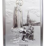Aparição de Fátima - OuroPainel BilaminadoFolha de Alumínio c/ prata vaporizada