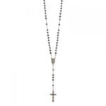 Terço de Metal Coração Pequeno C/ Resina - Image 6