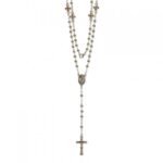 Terço de Pedra Hematite Colorido