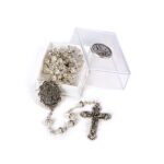 Terço de Cristal losango c/ Anel Strass - Image 9