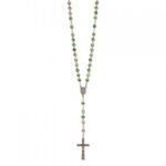 Terço de Vidro Cerâmica Manchado - Image 5