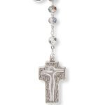 Terço de Cristal  - Disco Pai Nosso em Conta Laminada - Image 88