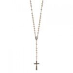 Terço de Plástico Imitação Pérola c/ Brilhos 8mm - Image 5