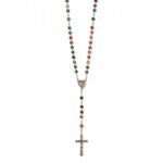 Terço de Vidro Cerâmica Manchado - Image 6